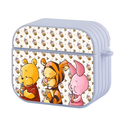 Winnie The Pooh Thirst Quenching Drink Apple Airpods 4 Case White