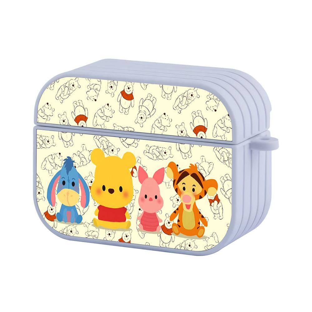 Winnie The Pooh Tiny Members Apple Airpods Pro 2 Case White