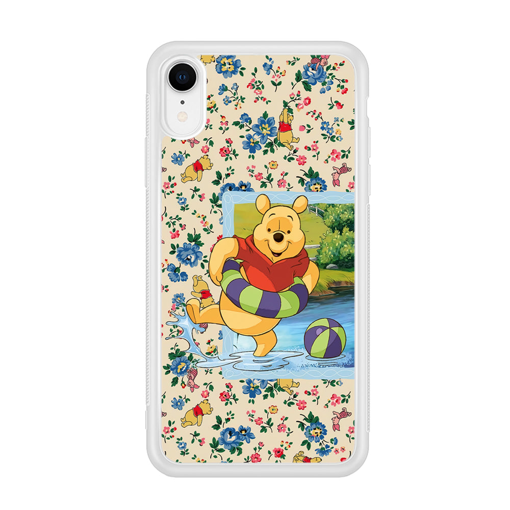 Winnie The Pooh Water Play iPhone XR Case
