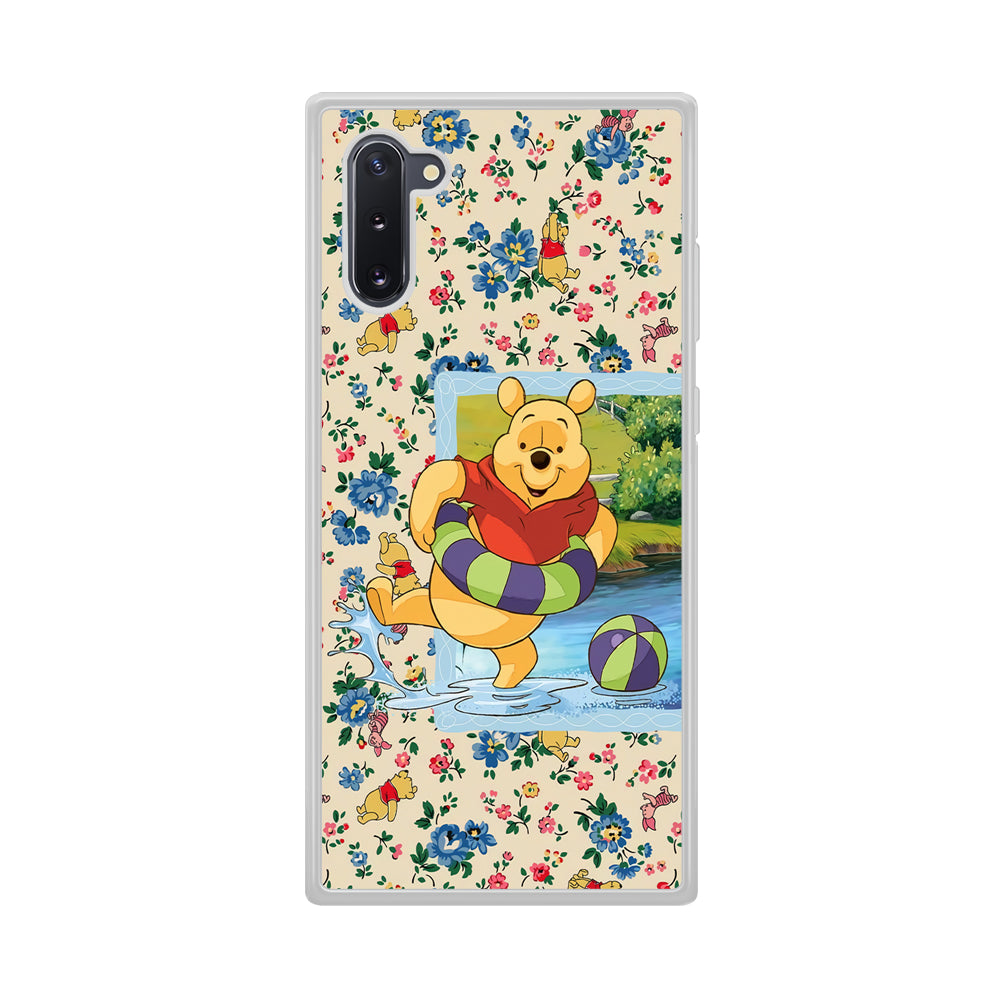 Winnie The Pooh Water Play Samsung Galaxy Note 10 Case