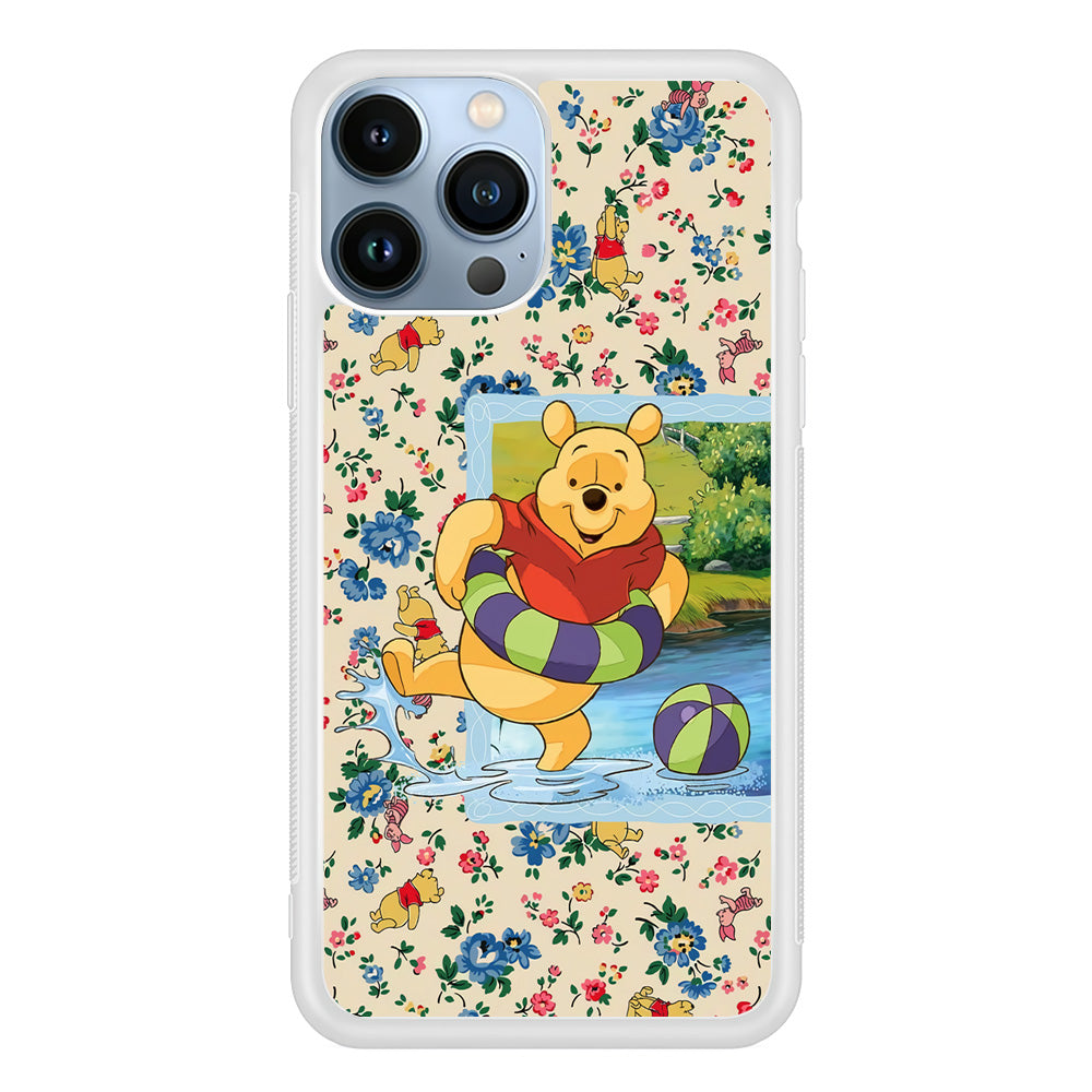 Winnie The Pooh Water Play iPhone 13 Pro Max Case