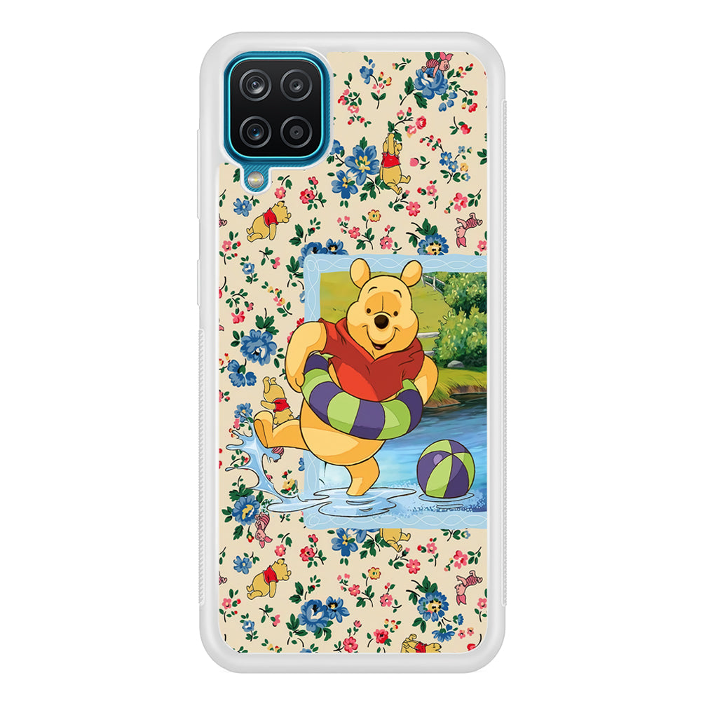 Winnie The Pooh Water Play Samsung Galaxy A12 Case