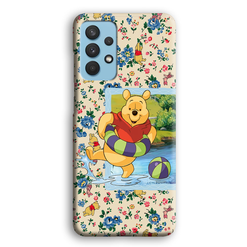 Winnie The Pooh Water Play Samsung Galaxy A32 Case