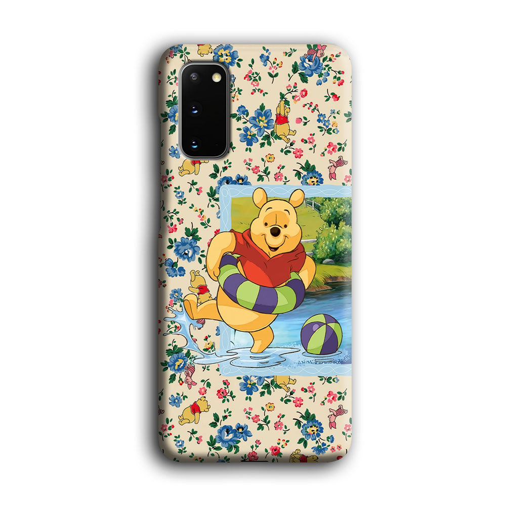 Winnie The Pooh Water Play Samsung Galaxy S20 Case