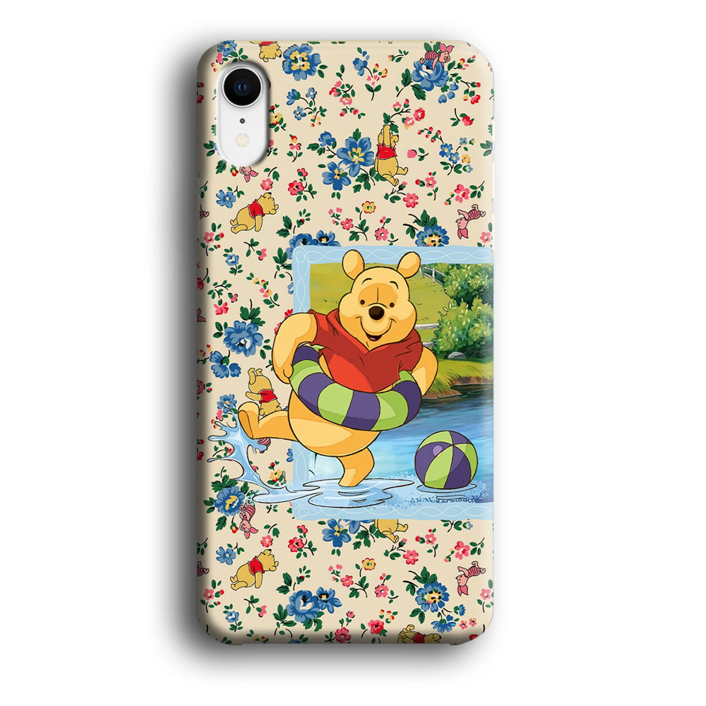 Winnie The Pooh Water Play iPhone XR Case