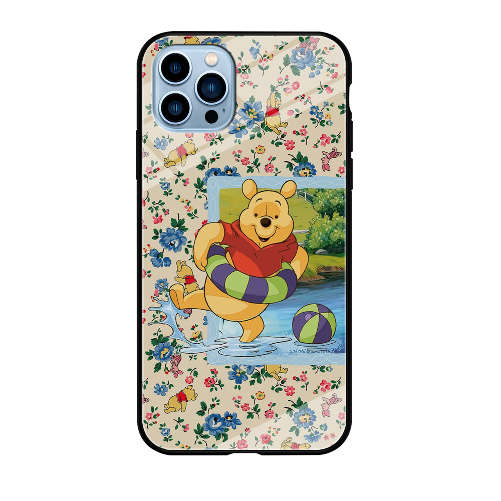 Winnie The Pooh Water Play iPhone 12 Pro Case