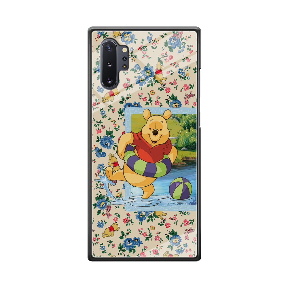 Winnie The Pooh Water Play Samsung Galaxy Note 10 Plus Case