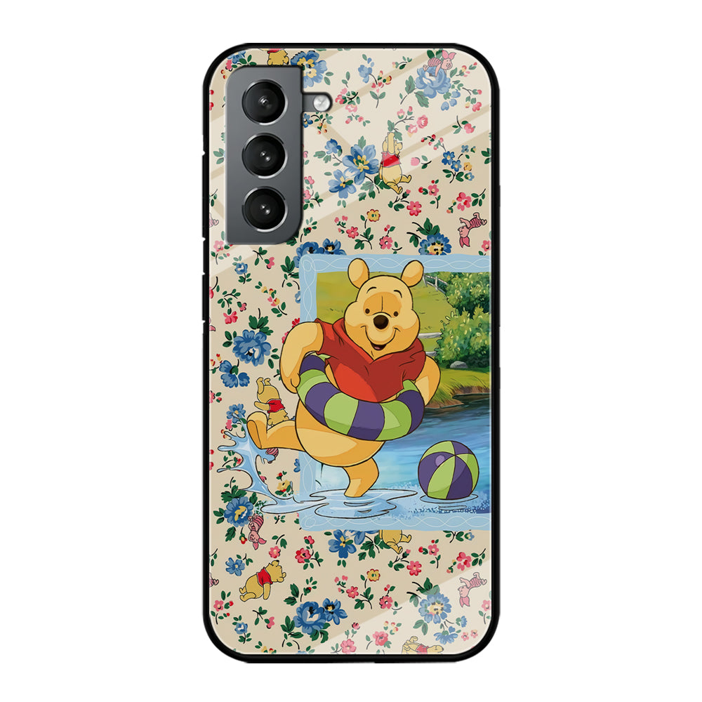 Winnie The Pooh Water Play Samsung Galaxy S21 Case