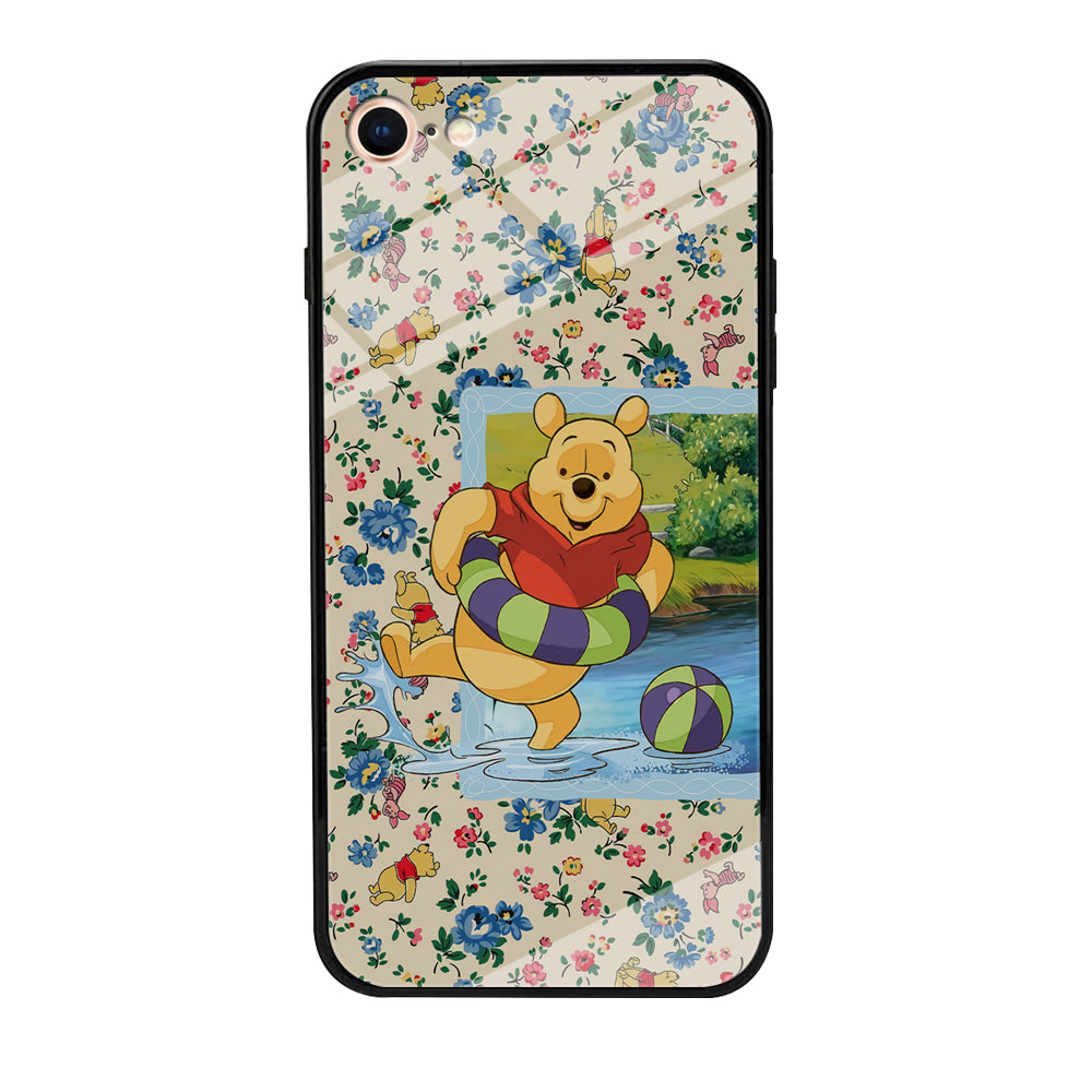 Winnie The Pooh Water Play iPhone 8 Case