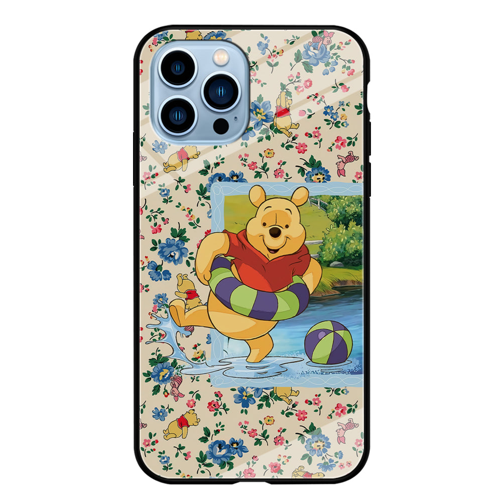 Winnie The Pooh Water Play iPhone 13 Pro Max Case