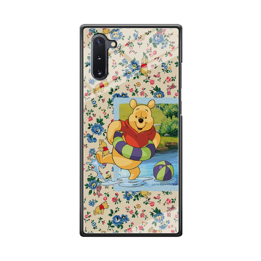 Winnie The Pooh Water Play Samsung Galaxy Note 10 Case