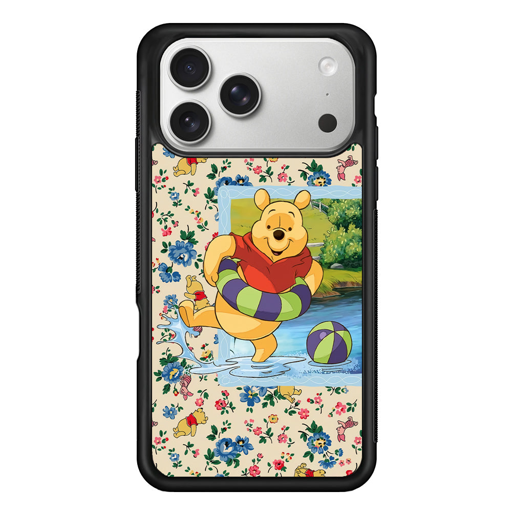 Winnie The Pooh Water Play iPhone 17 Pro Max Case