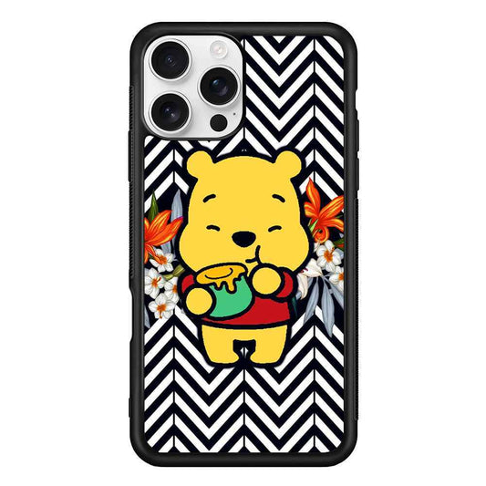 Winnie The Pooh a Bucket of Honey iPhone 16 Pro Max Case