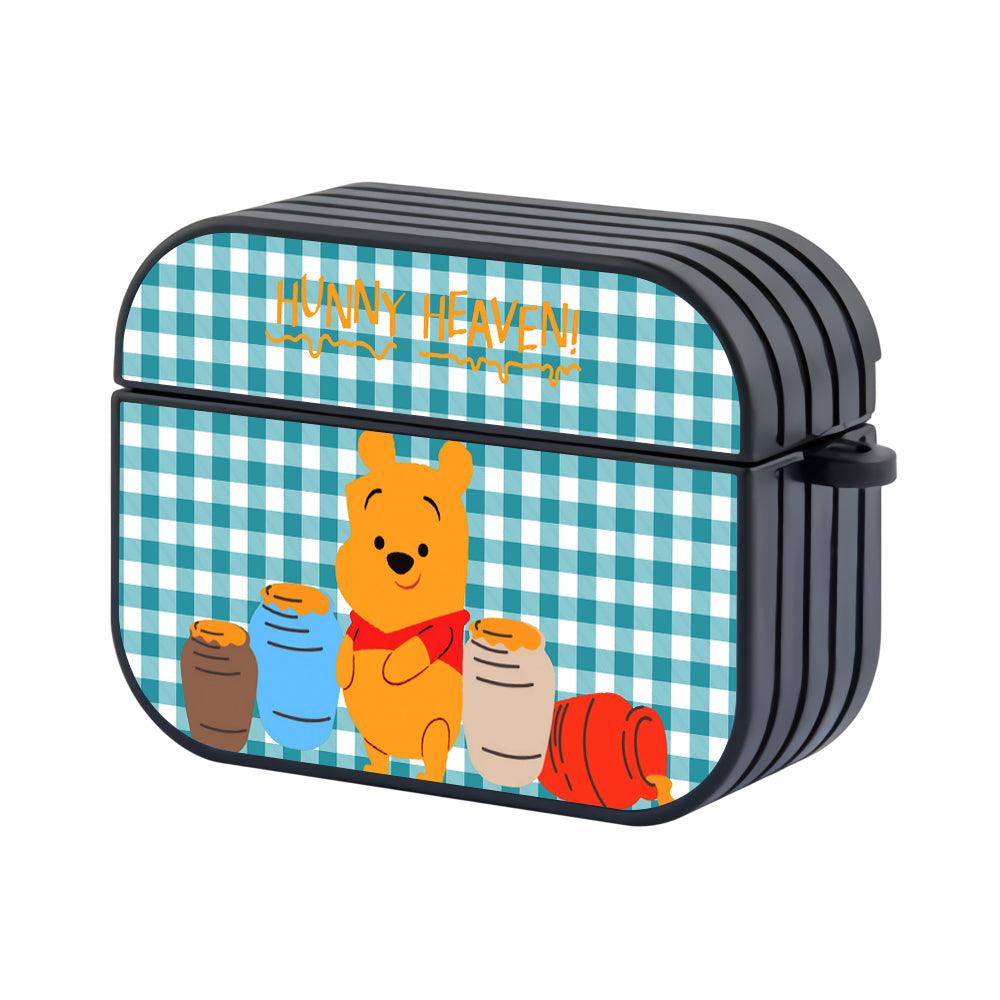 Winnie The Pooh at The Hunny Heaven Apple Airpods Pro Case Black