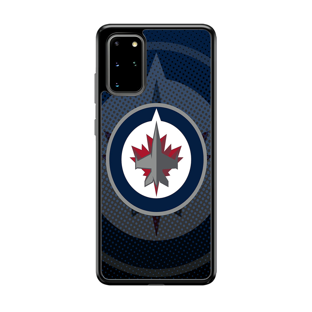 Winnipeg Jets Logo And Shadows Samsung Galaxy S20 Plus Case