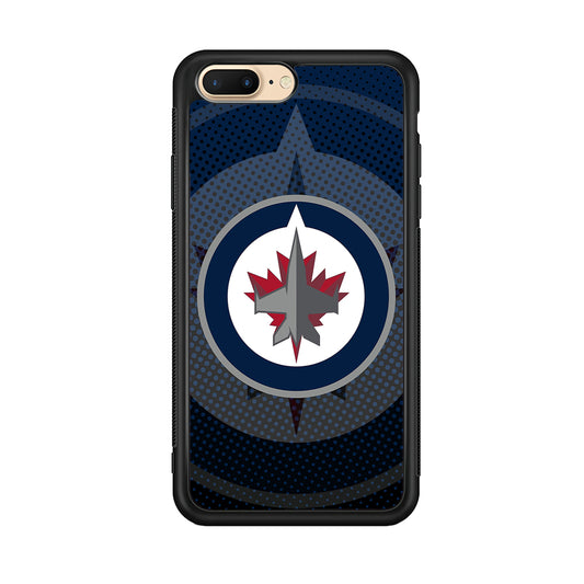 Winnipeg Jets Logo And Shadows iPhone 7 Plus Case