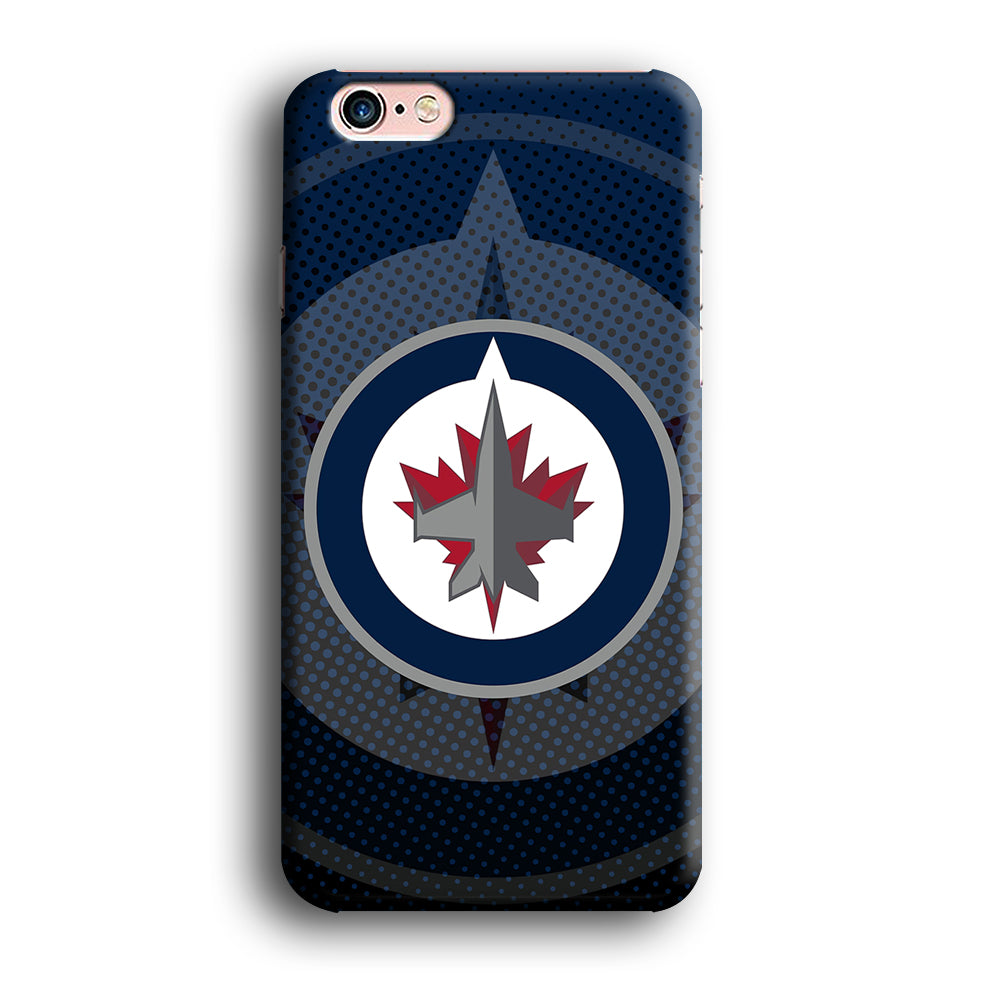 Winnipeg Jets Logo And Shadows iPhone 6 | 6s Case