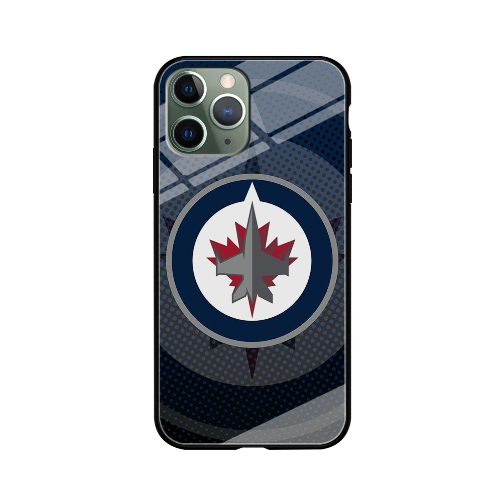 Winnipeg Jets Logo And Shadows iPhone 11 Pro Case