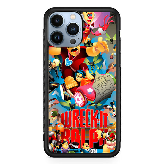 Wreck-It Ralph Poster iPhone 15 Pro Case - Carneyforia