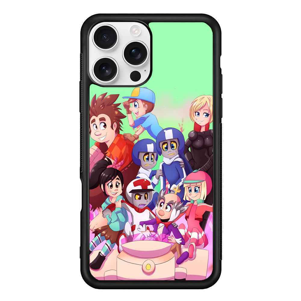 Wreck-It Ralph Race Team iPhone 16 Pro Case