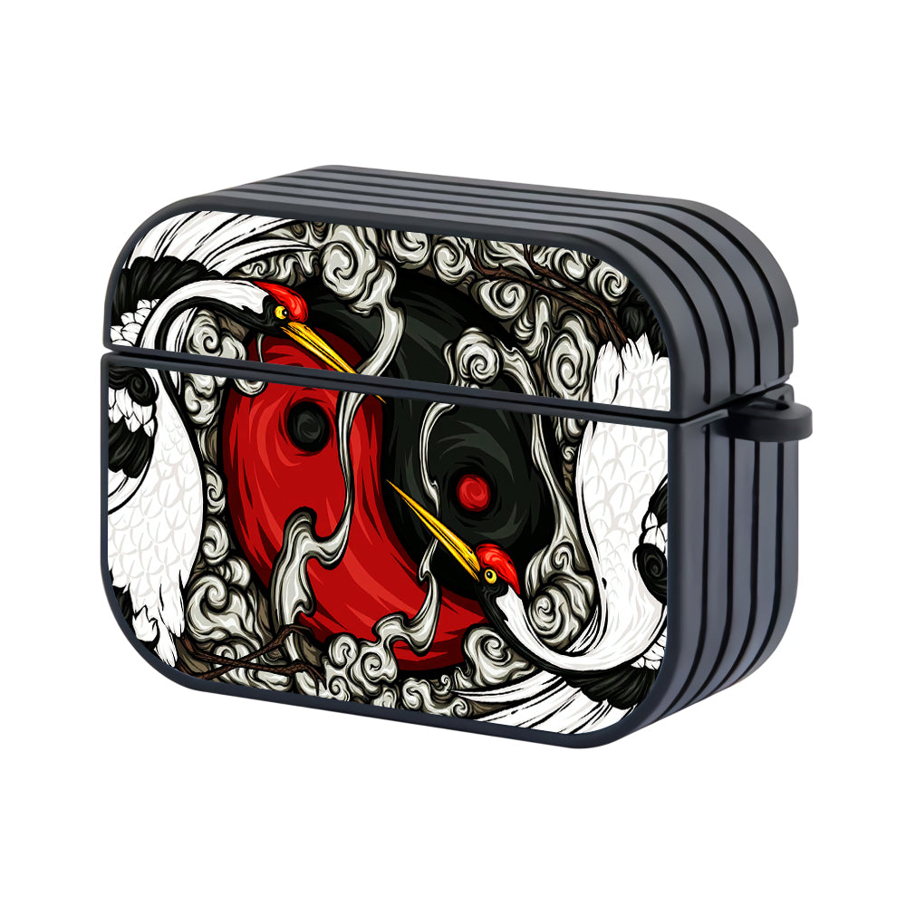 Yin Yang Japanese Art Graffiti Apple AirPods Pro Case