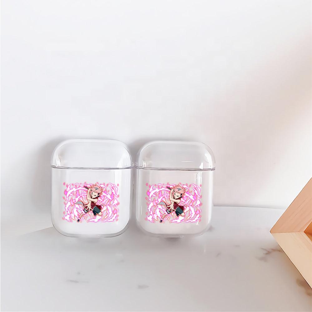 Young Sakura Haruno Apple Airpods Clear Case