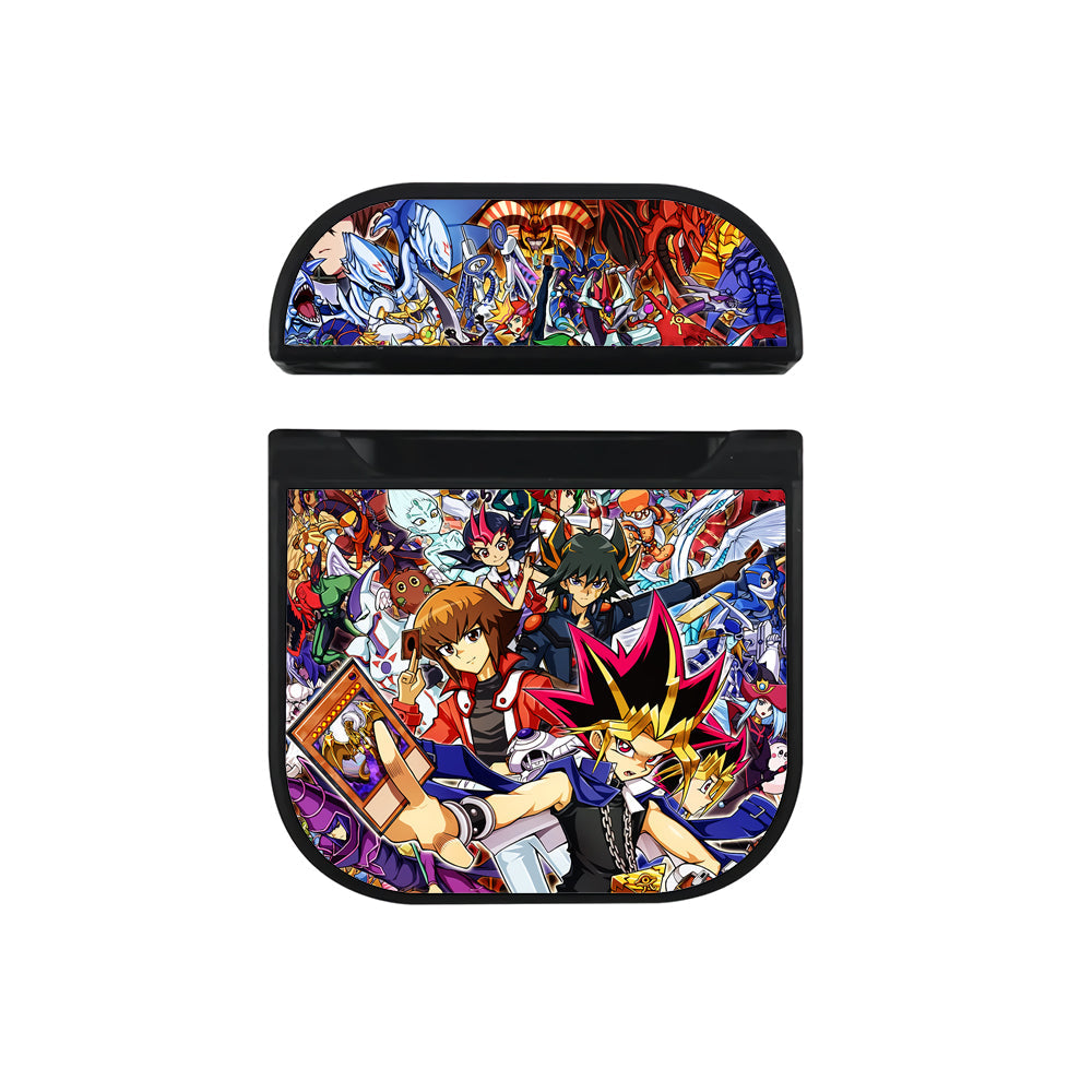 Yu-Gi-Oh All Character Apple Airpods Case Black