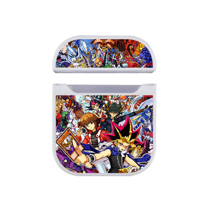 Yu-Gi-Oh All Character Apple Airpods Case White