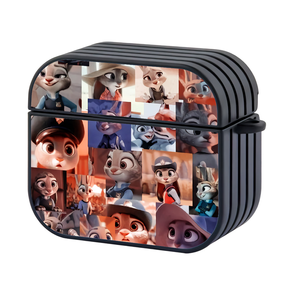 Zootopia Judy Hopps Collage Moment Apple Airpods 4 Case