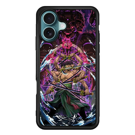 Zoro Ashura Sword Style iPhone 16 Case