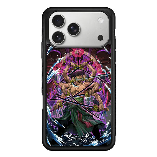 Zoro Ashura Sword Style iPhone 17 Pro Max Case