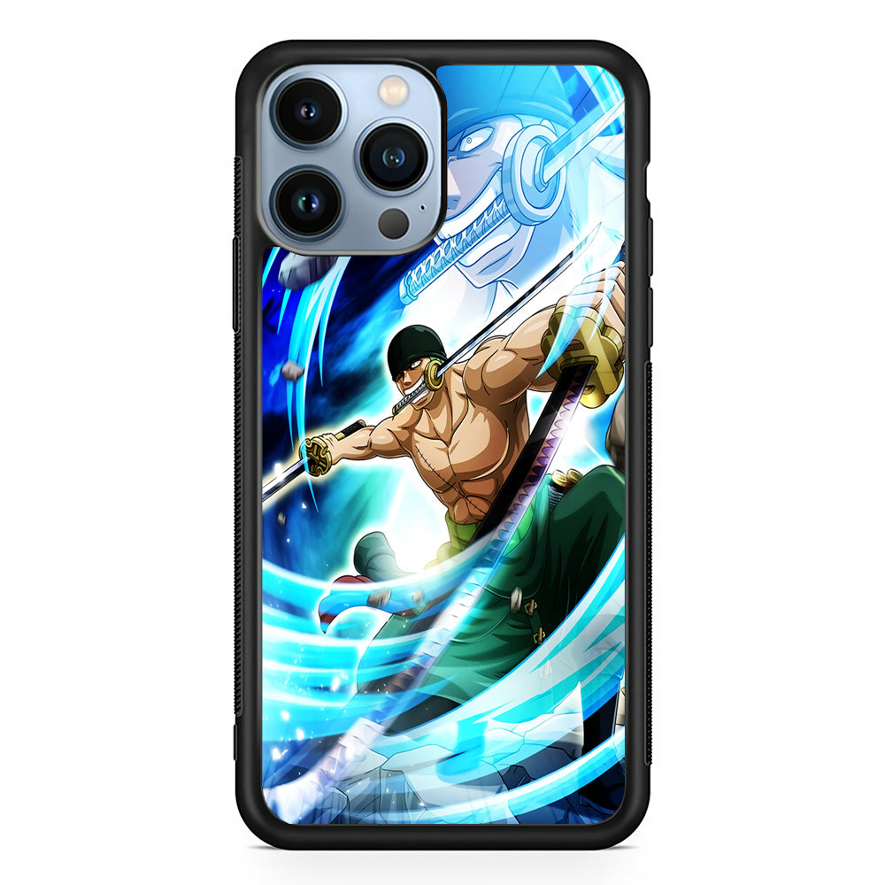 Zoro One Piece Character iPhone 15 Pro Case - Carneyforia
