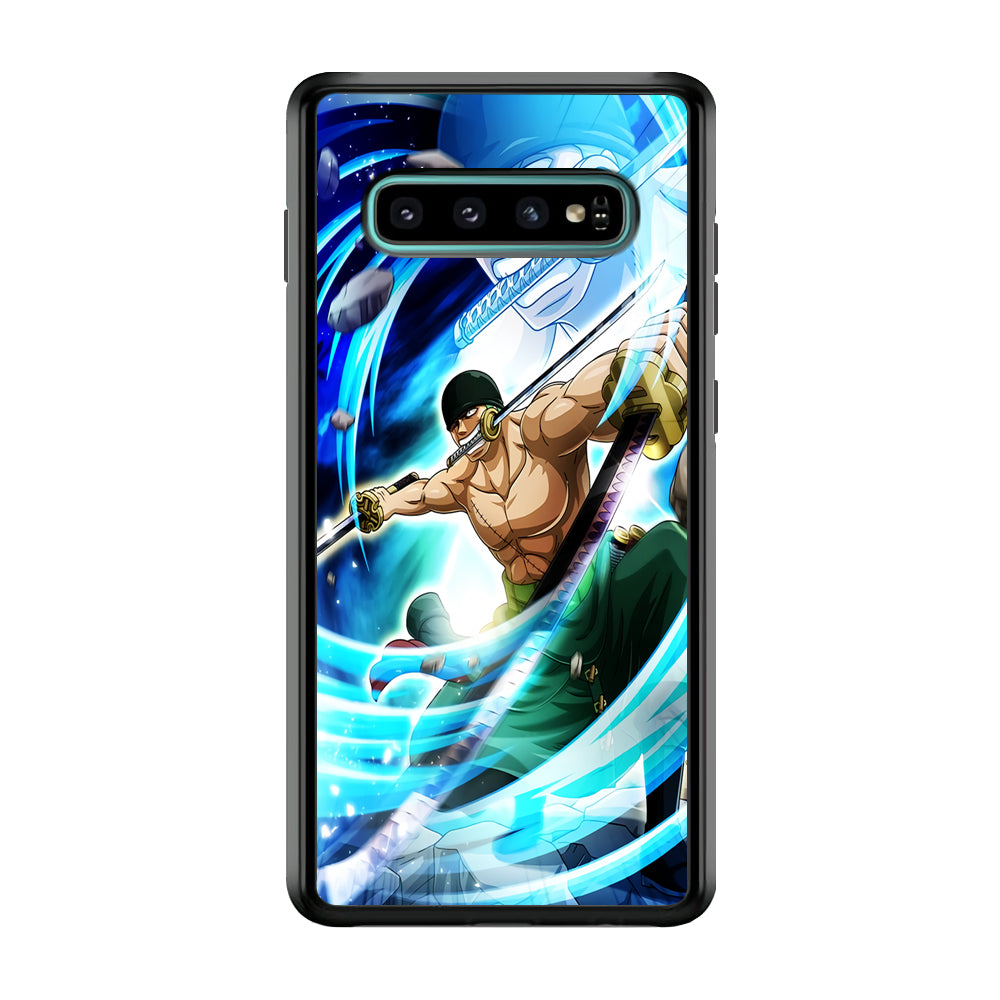 Zoro One Piece Character Samsung Galaxy S10 Case