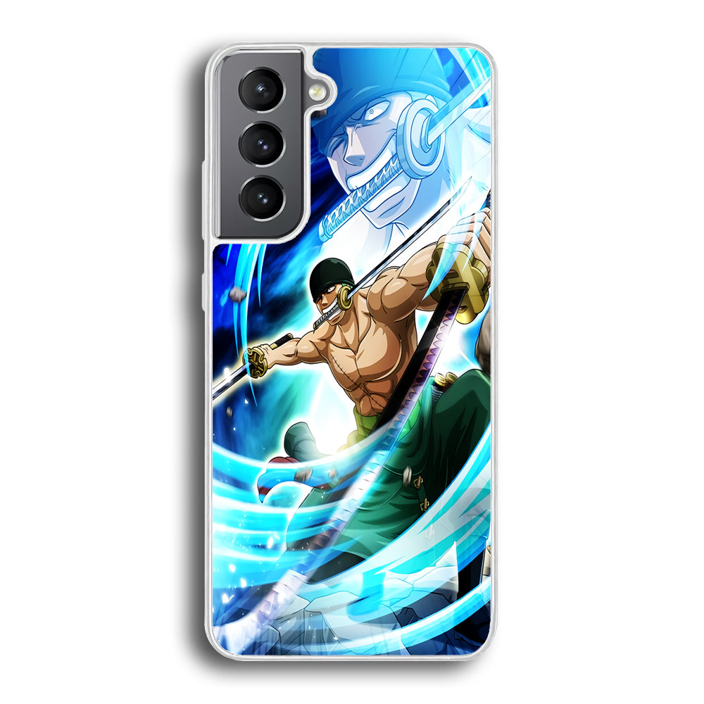 Zoro One Piece Character Samsung Galaxy S21 Case