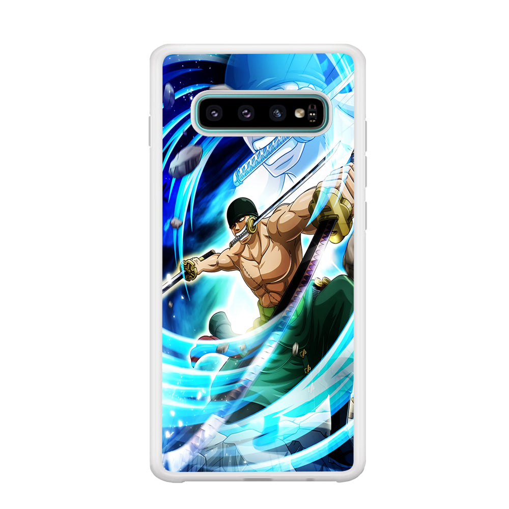 Zoro One Piece Character Samsung Galaxy S10 Case