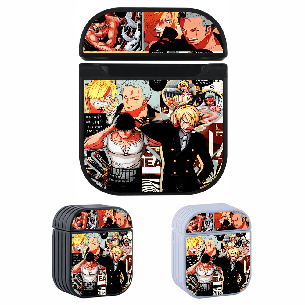 Zoro Sanji One Piece Comic Apple Airpods Case