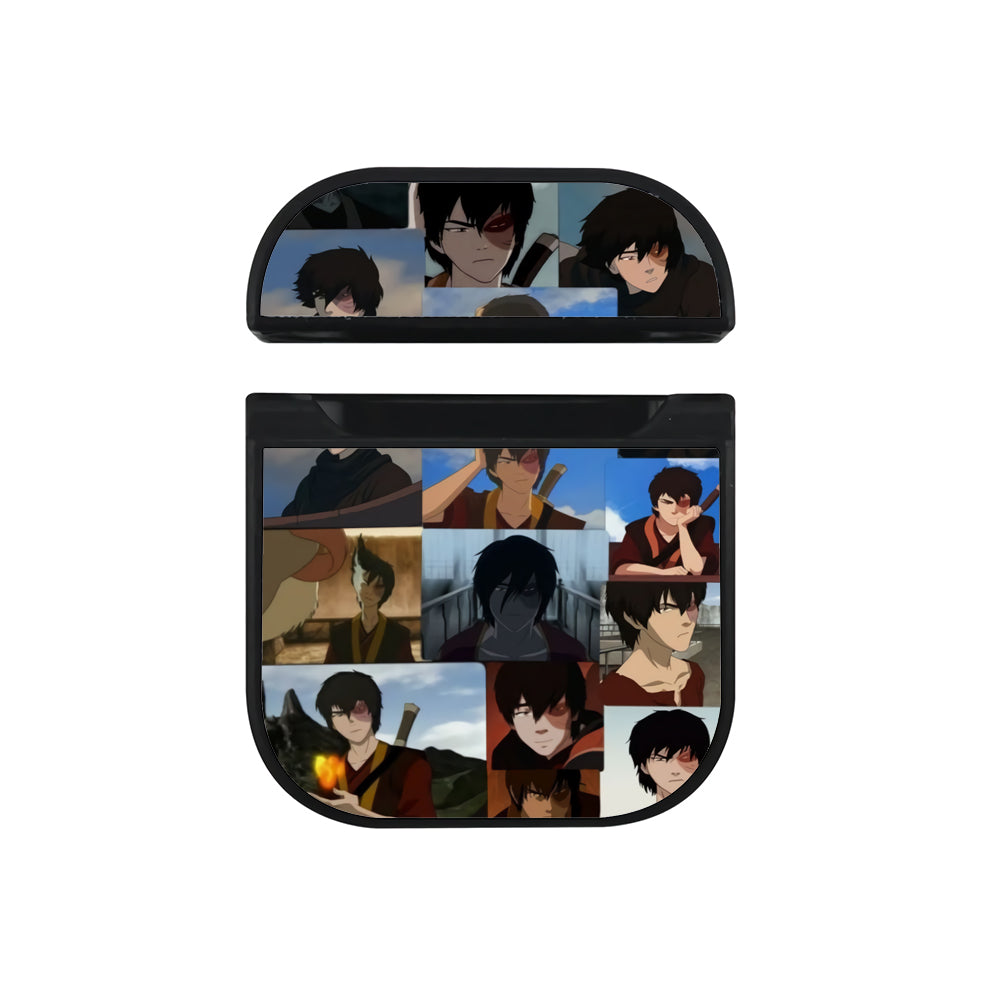 Zuko Avatar Aesthetic Collage Apple Airpods Case Black
