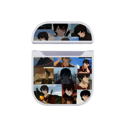 Zuko Avatar Aesthetic Collage Apple Airpods Case White