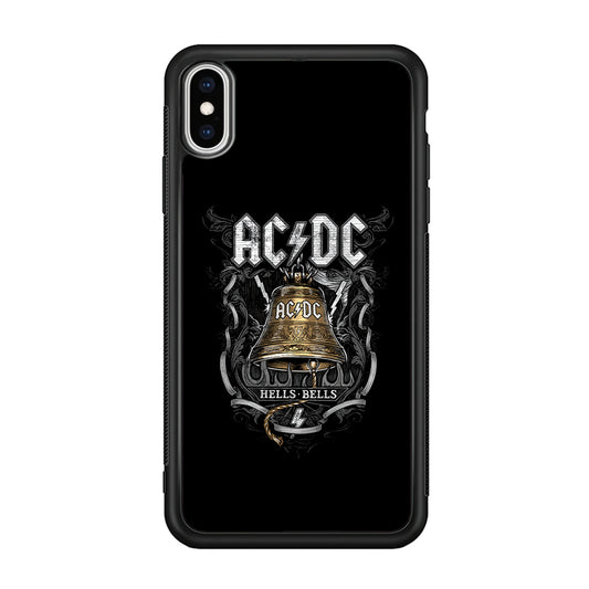 ACDC Golden Bell iPhone X Case