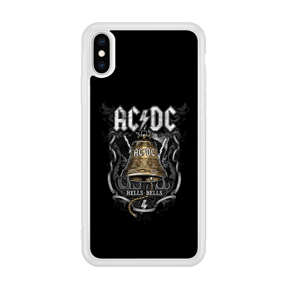 ACDC Golden Bell iPhone X Case