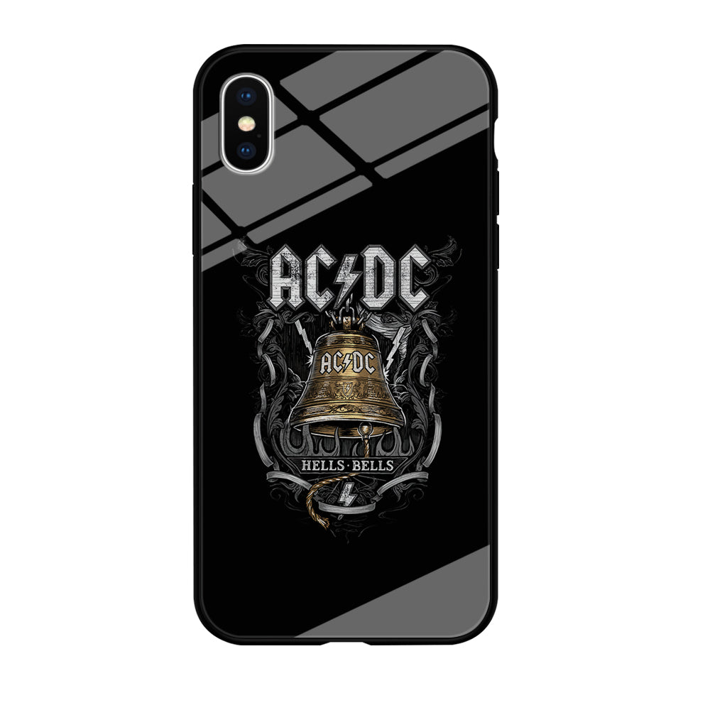 ACDC Golden Bell iPhone X Case