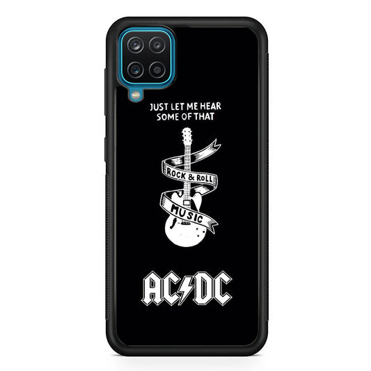 ACDC Let Me Hear Samsung Galaxy A12 Case