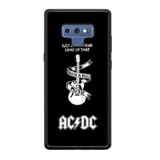 ACDC Let Me Hear Samsung Galaxy Note 9 Case