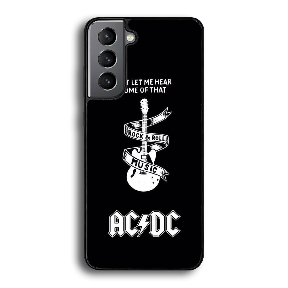 ACDC Let Me Hear Samsung Galaxy S21 Plus Case - Carneyforia