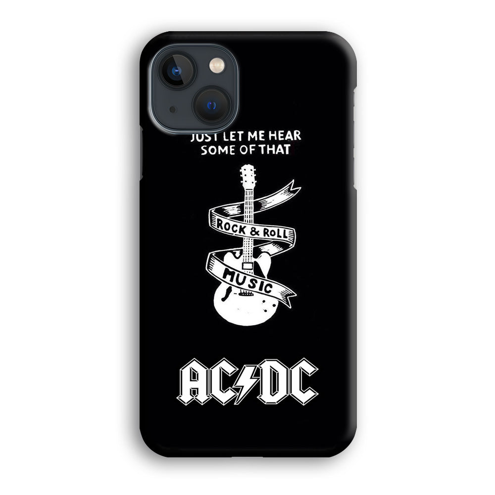 ACDC Let Me Hear iPhone 13 Case