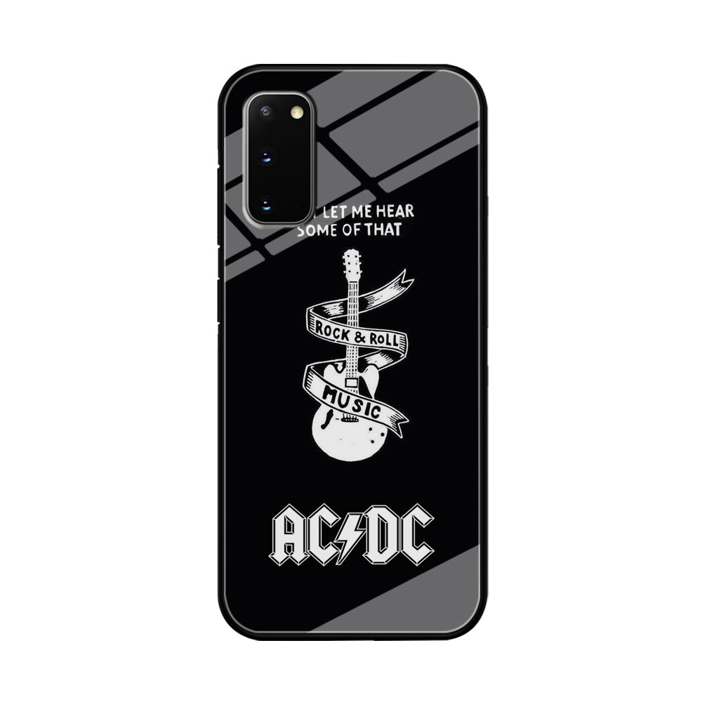 ACDC Let Me Hear Samsung Galaxy S20 Case