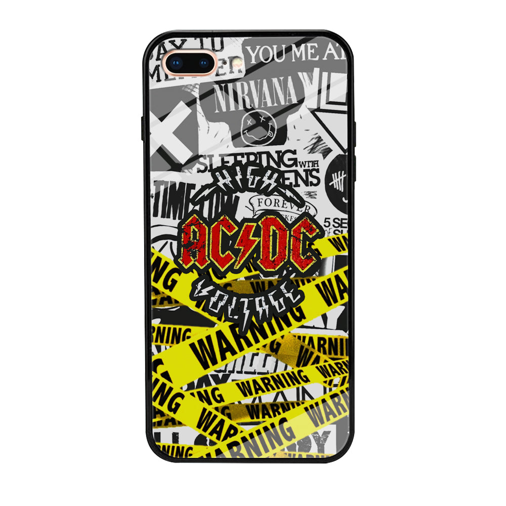 ACDC Warning It's High Voltage iPhone 7 Plus Case