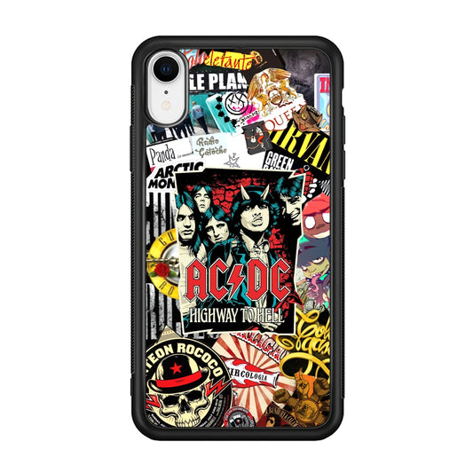 ACDC on Highway To Hell iPhone XR Case