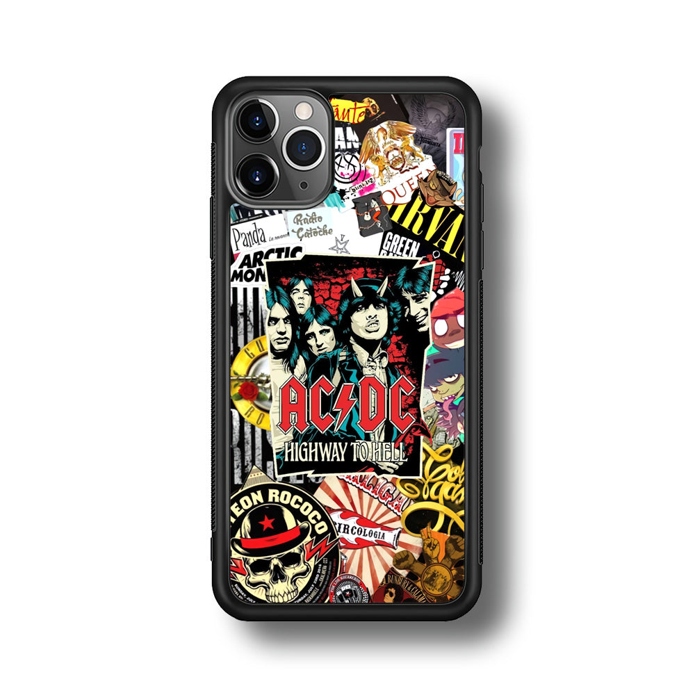 ACDC on Highway To Hell iPhone 11 Pro Max Case
