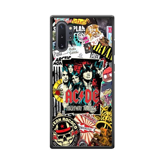 ACDC on Highway To Hell Samsung Galaxy Note 10 Plus Case